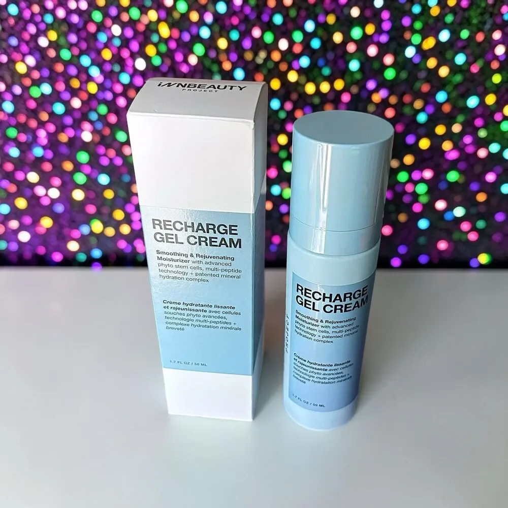 INN BEAUTY PROJECT Recharge Gel Cream Refillable Full Size 1.7 fl oz NIB